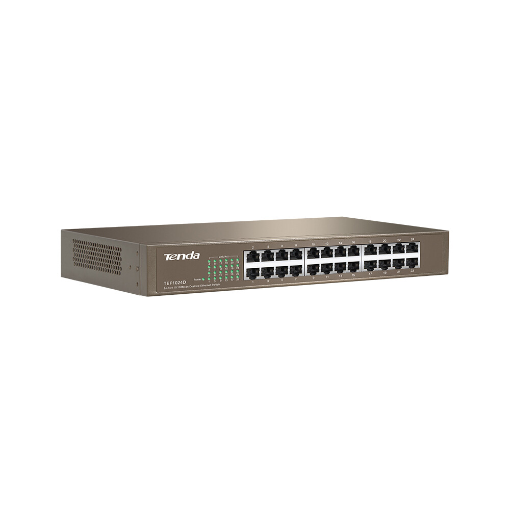 Tenda TEF1024D – Switch 24 Cổng 10/100Mbps