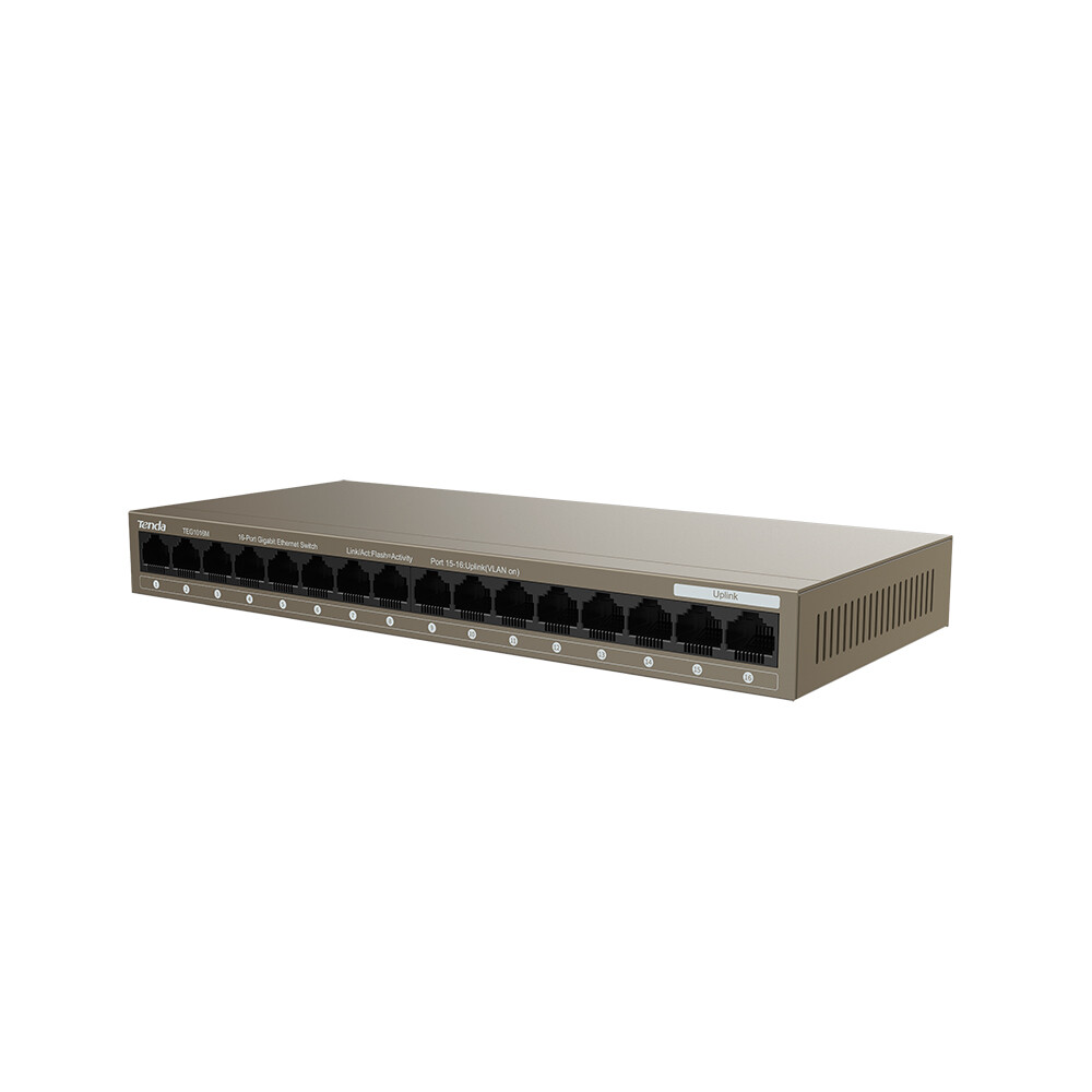 Tenda TEG1016M – Switch 16 Cổng Gigabit