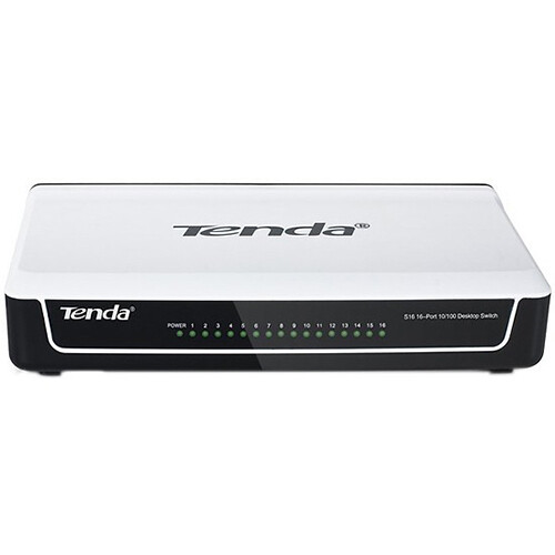 Tenda S16 – Switch 16 Cổng 10/100Mbps