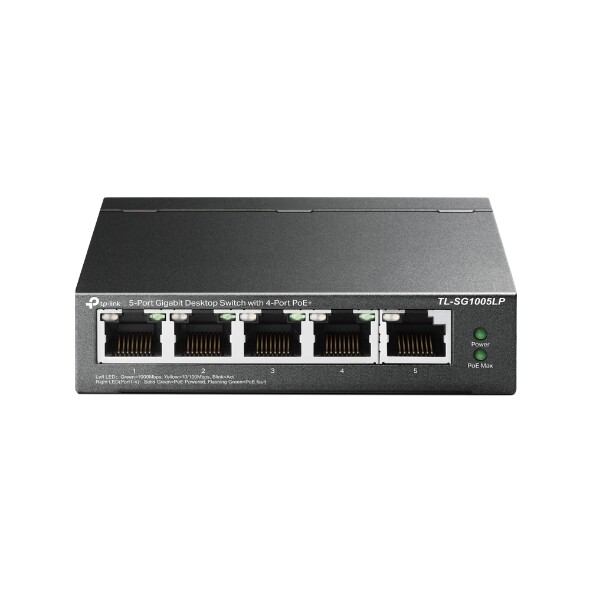 TL-SG1005LP Switch Để Bàn 5 Cổng Gigabit với 4 Cổng PoE+