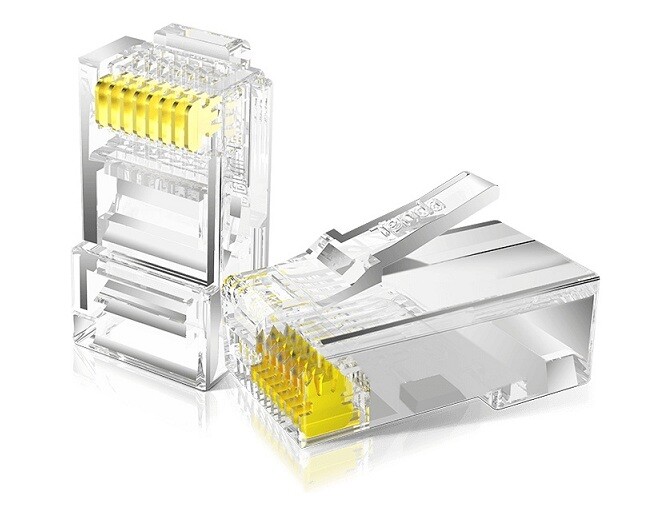 Đầu nối mạng Tenda TEH60510 Cat 6 RJ45 UTP